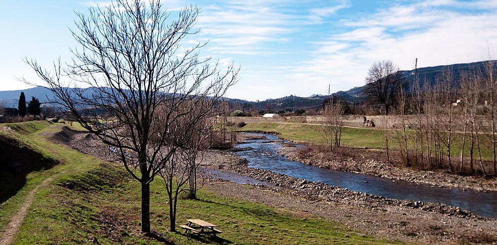 toscana turismo ombrone trekking